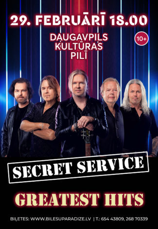 SECRET SERVICE — Greatest Hits Tour 2024