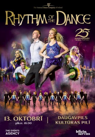 Īru deju šovs RHYTHM OF THE DANCE