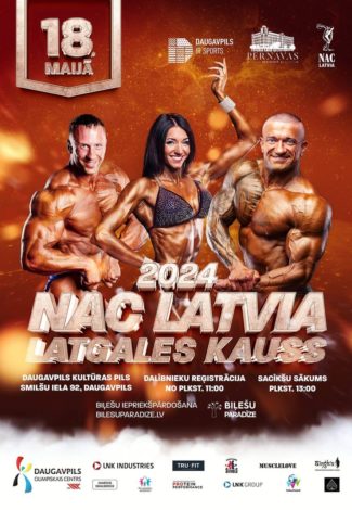 NAC Latvia Atklātais Latgales kauss bodibildingā