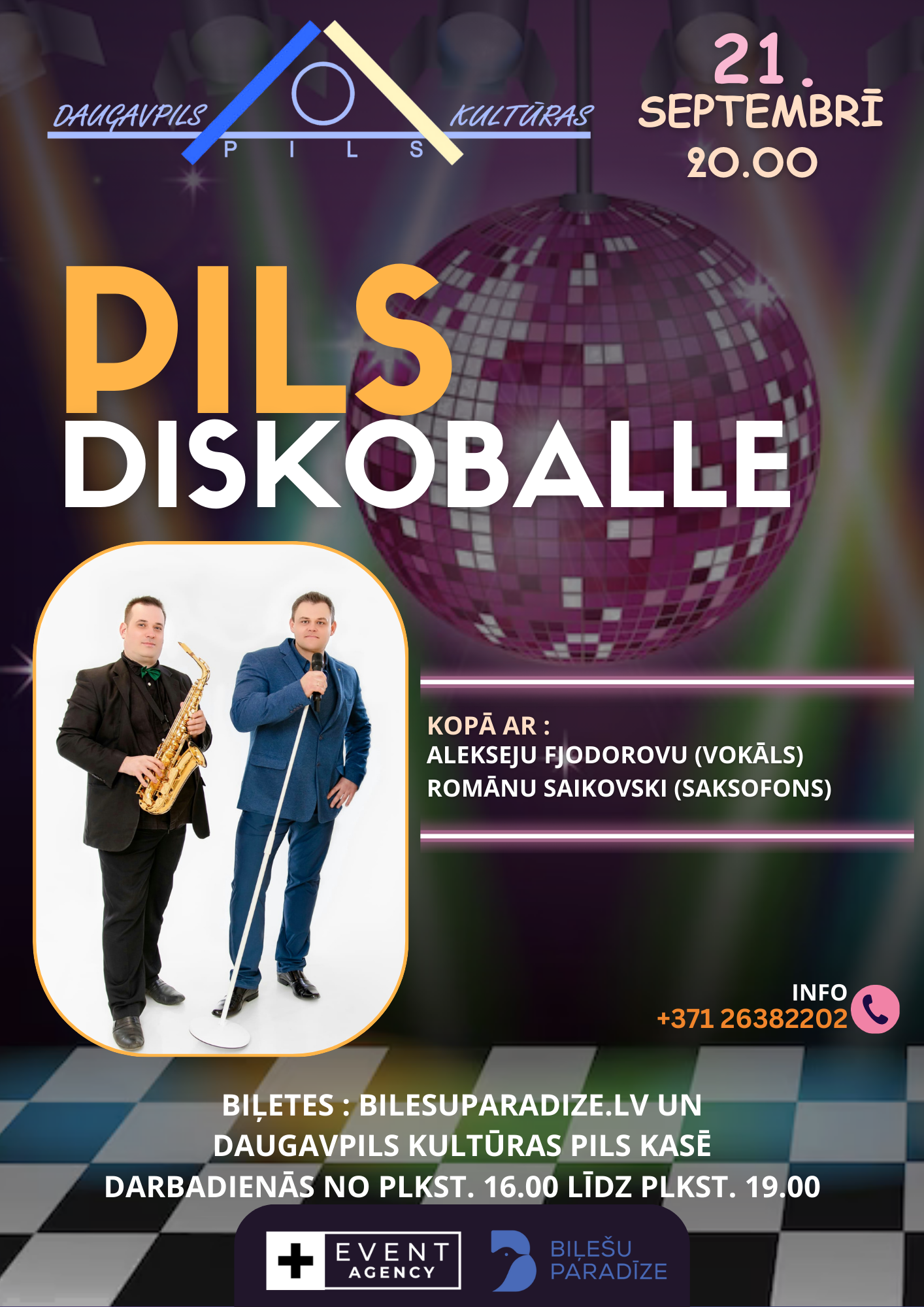 PILS DISKOBALLE DAUGAVPILĪ