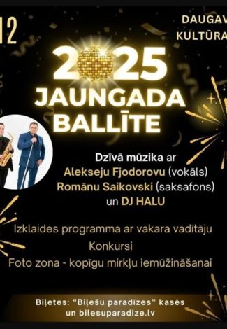 2025 Jaungada ballīte