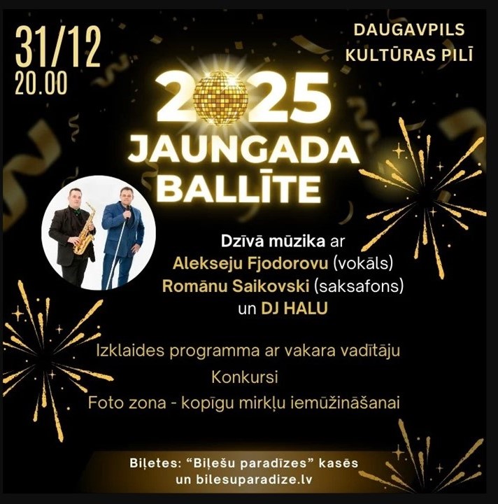 2025 Jaungada ballīte