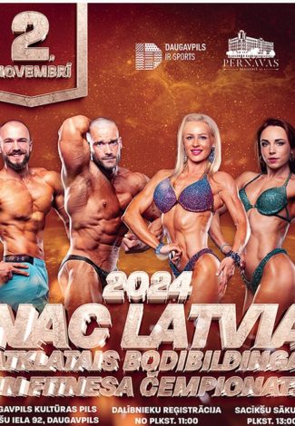 2024 NAC Latvia Atklātais Bodibildinga un Fitnesa Čempionāts