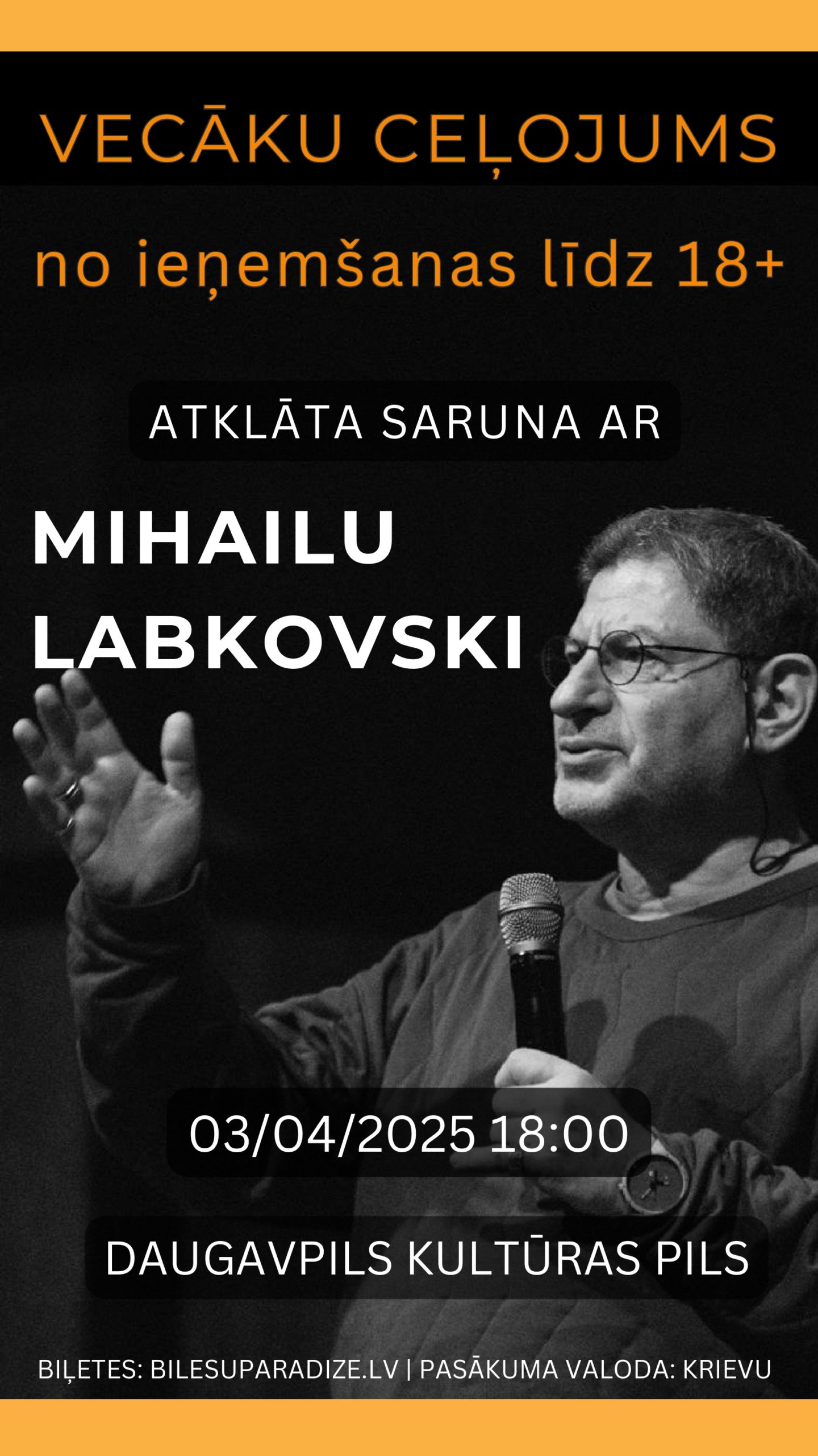 Atklātas sarunas ar Mihailu Labkovski “Vecāku ceļojums: No ieņemšanas līdz 18+”