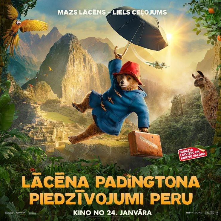 KINO/LĀCĒNA PADINGTONA PIEDZĪVOJUMI PERU